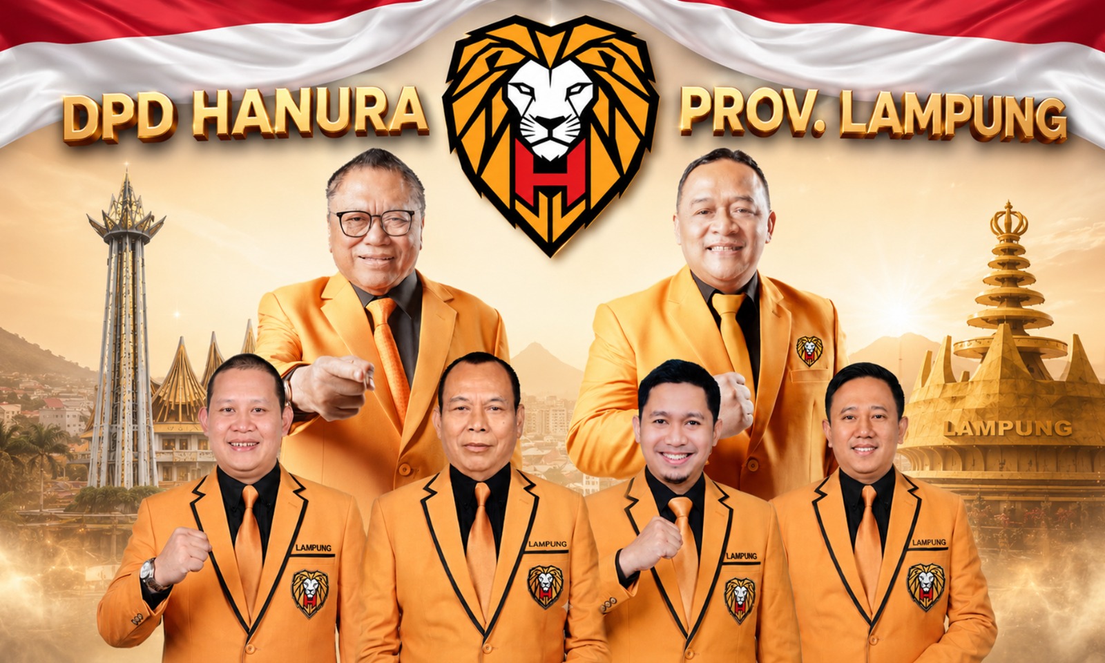 Pengurus DPD Partai Hanura Provinsi Lampung